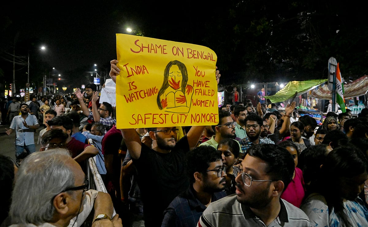 Resident doctors continue protesting across the nation |  - PTI